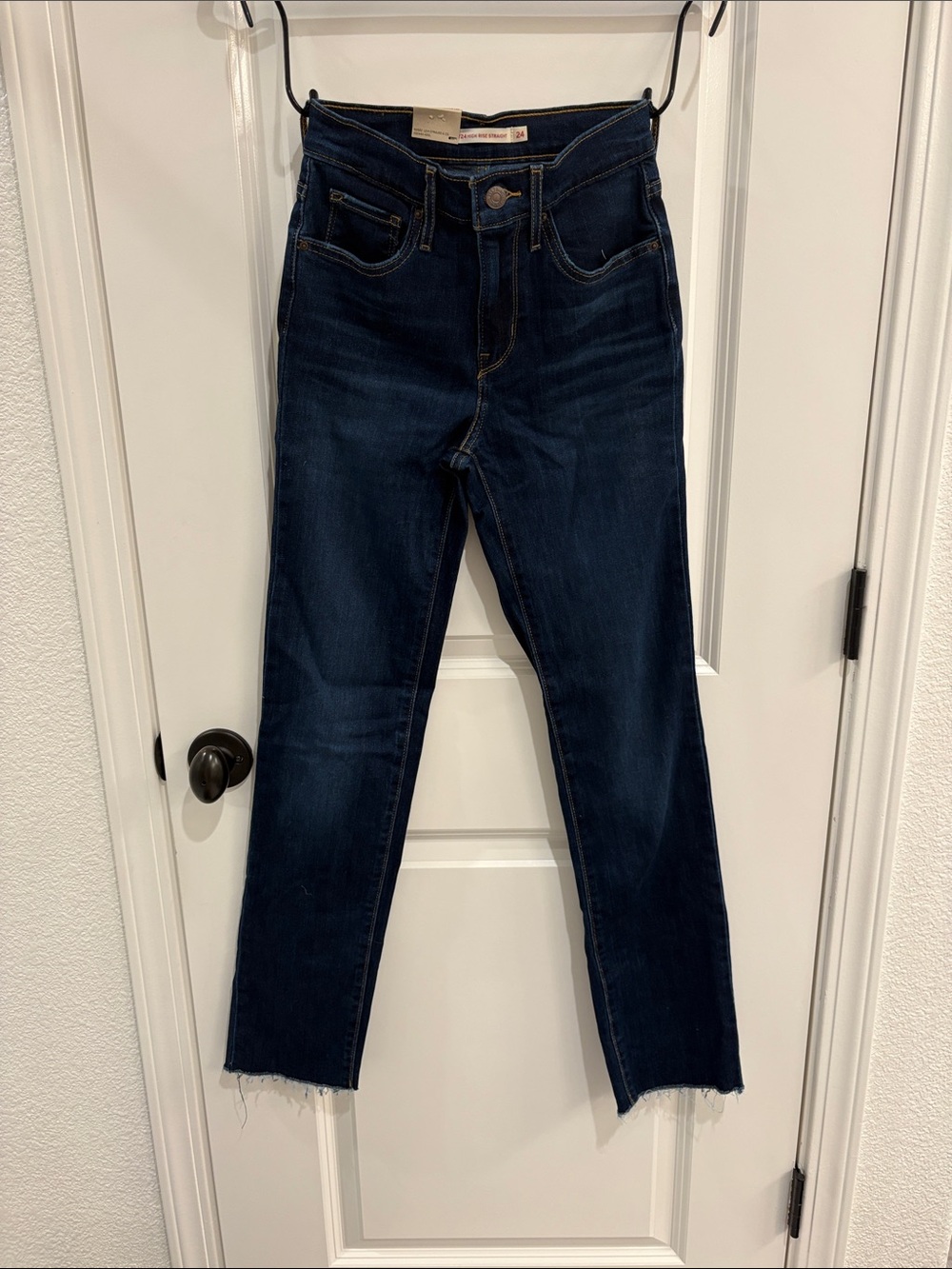 Levi's Dark Indigo High-Rise Women's Jeans